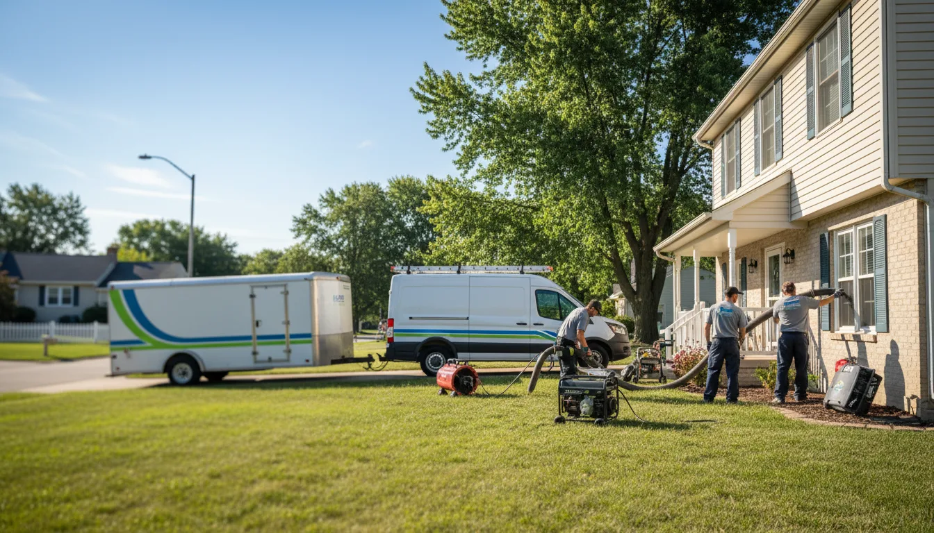 Flooded Basement Restoration And Cleanup With Repair in Casco, WI near me